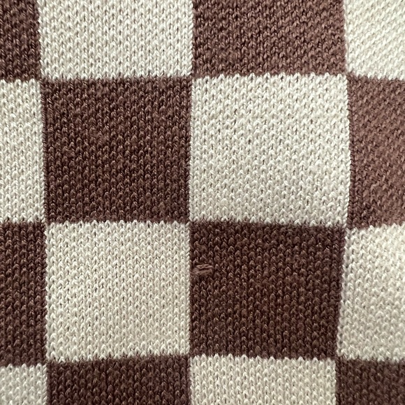 (NWOT) mini checkered dress - Picture 6 of 8